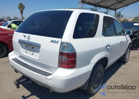 2005 Acura Mdx z USA, uszkodzony, nr VIN 2HNYD18255H543795